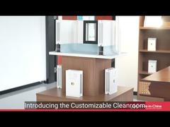 Panneau sandwich pour salle blanche PU/EPS/MGO/Laine de roche avec résistance au feu/insonorisation/légèreté pour salle blanche